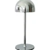 Sirius Tim genopladelig bordlampe, krom, 30 cm