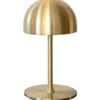 Sirius Tim genopladelig bordlampe, messing, 22 cm
