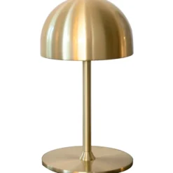 Sirius Tim genopladelig bordlampe, messing, 22 cm