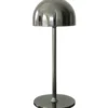 Sirius Tim genopladelig bordlampe, sort nikkel, 30 cm
