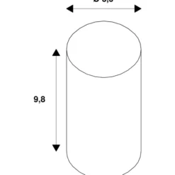 SLV E14 kertepære, 2200K, 2W