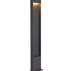 SLV Flatt Pole havelampe, antracit, 100 cm