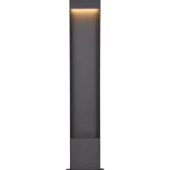 SLV Flatt Pole havelampe, antracit, 100 cm