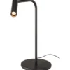 SLV Karpo bordlampe med touch, 6,5W LED, sort