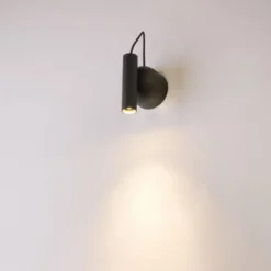 SLV Karpo Magn væglampe, sort