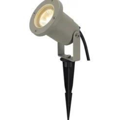 SLV Nautilus 10 udendørslampe, sølvgrå