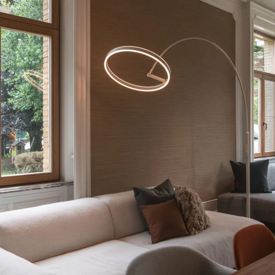 SLV One Bow gulvlampe, hvid