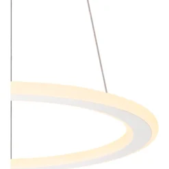 SLV One Flat pendel, hvid