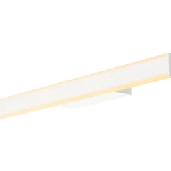 SLV One Linear væglampe, hvid, 50 cm