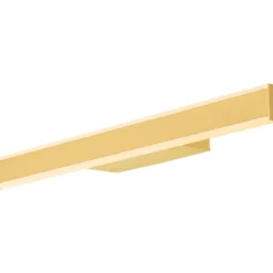 SLV One Linear væglampe, messing, 50 cm