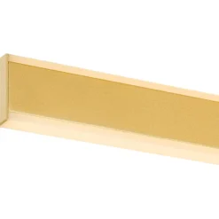 SLV One Linear væglampe, messing, 50 cm