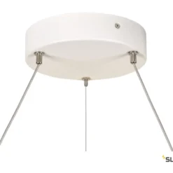 SLV One pendel, Ø80 cm, hvid
