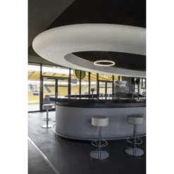 SLV One pendel, Ø80 cm, hvid