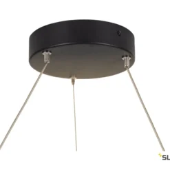 SLV One pendel, Ø80 cm, sort