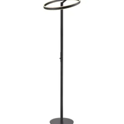 SLV One Straight gulvlampe, sort