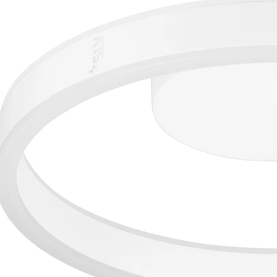 SLV One væg- & loftlampe, hvid, Ø40 cm