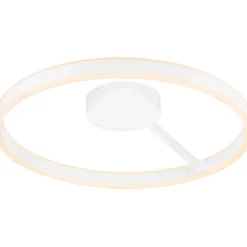 SLV One væg- & loftlampe, hvid, Ø60 cm