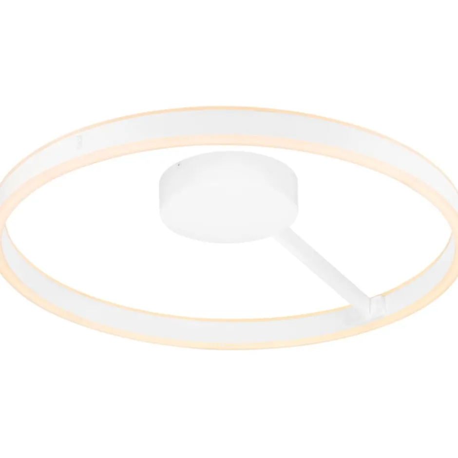 SLV One væg- & loftlampe, hvid, Ø60 cm