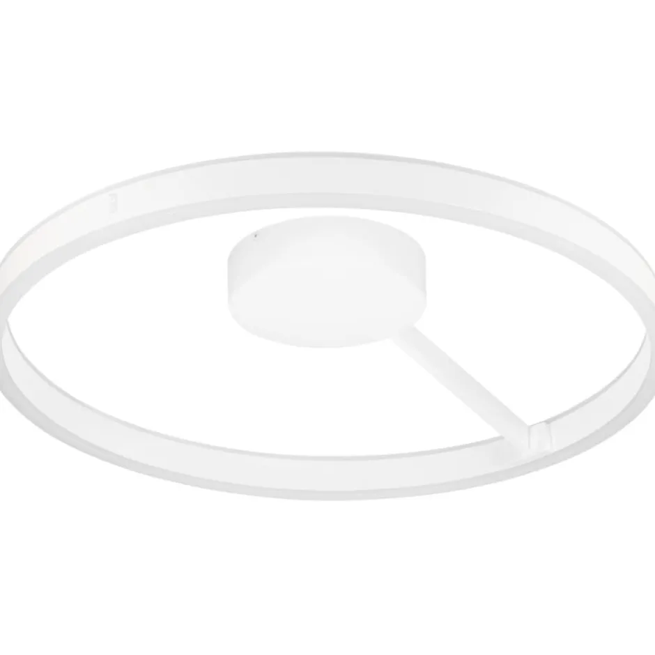 SLV One væg- & loftlampe, hvid, Ø60 cm
