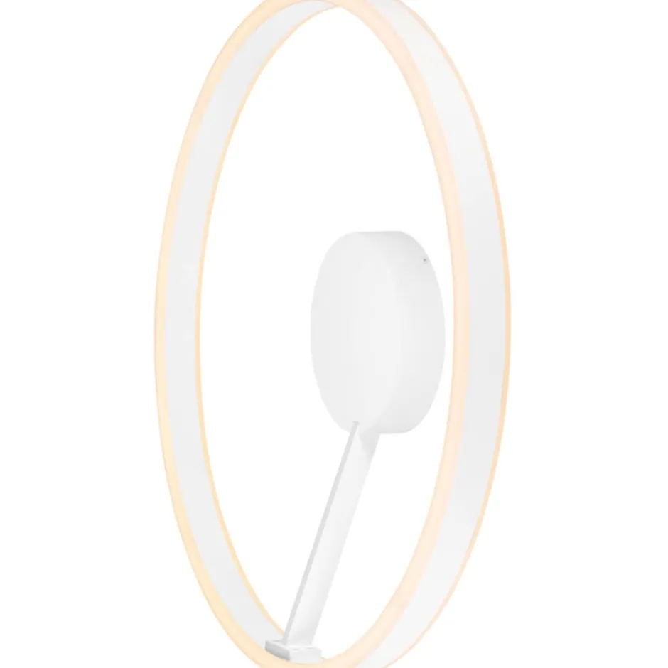 SLV One væg- & loftlampe, hvid, Ø60 cm