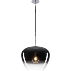 SLV Pantilo Convex pendel, krom, Ø40 cm