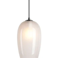 SLV Pantilo Oval pendel, hvid/krom
