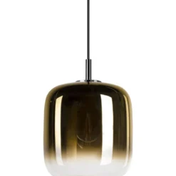 SLV Pantilo pendel, guld/krom, Ø20 cm