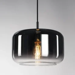 SLV Pantilo pendel, krom, Ø28 cm