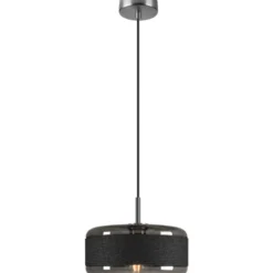 SLV Pantilo Rope pendel, sølv, Ø27 cm