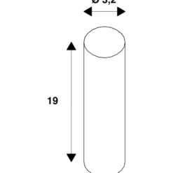 SLV Soft Spiral E27 rørpære, 2200K, 6W