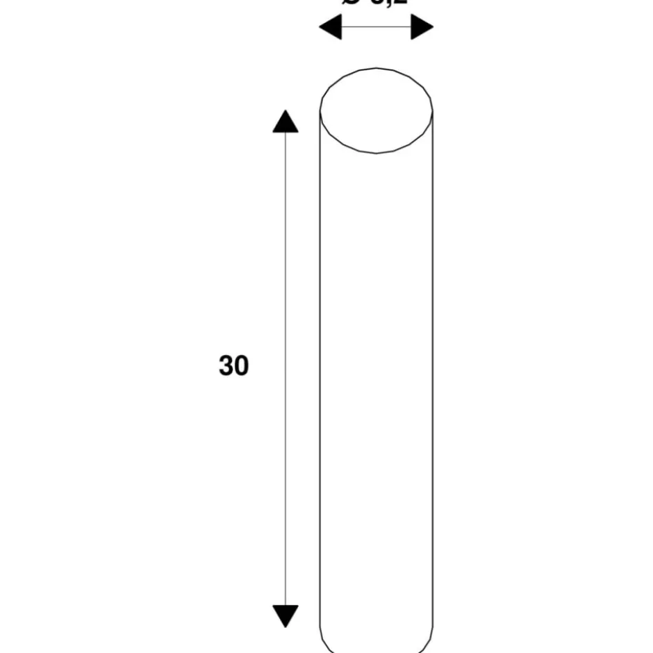 SLV Soft Tube E27 rørpære, 1900K, 8W