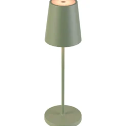 SLV Vinolina Two genopladelig bordlampe, grøn