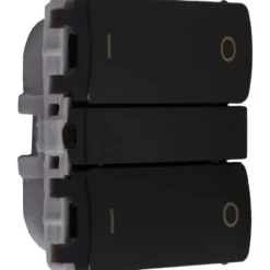 Smartkontakten Zigbee batteritryk til LK Fuga, tænd/sluk, grå