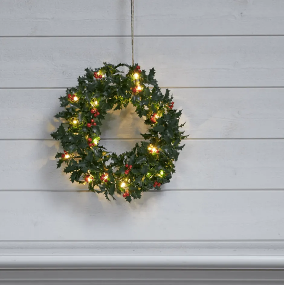 Star Trading Holly julekrans