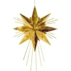 Star Trading Mini Luxe julestjerne med lys, 25 cm, messing