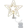 Star Trading Topsy juletræsstjerne med lys