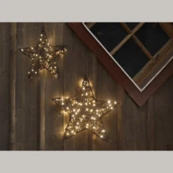 Star Trading Vicke stjerne med lys, batteri, 30 cm