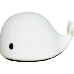3 stk Filibabba Hvalen Christian børnelampe, 14 cm