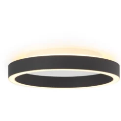 2 stk Halo Design Backlight String plafond, sort, Ø30 cm