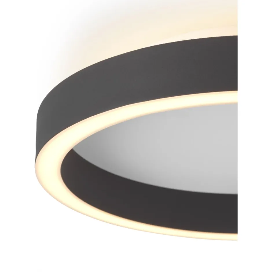 2 stk Halo Design Backlight String plafond, sort, Ø30 cm