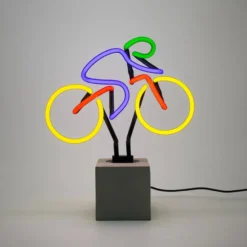 4 stk Locomocean Cykel neonskilt