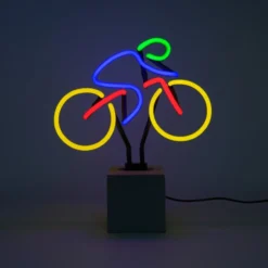 4 stk Locomocean Cykel neonskilt