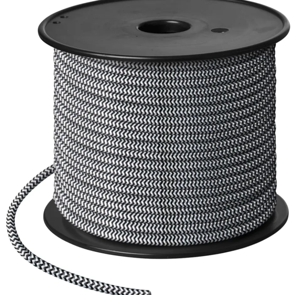 2 stk Nielsen Light stofledning, 50 meter, zigzag