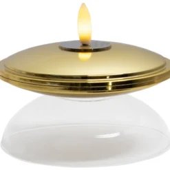 6 stk Sirius Lia genopladelig lys, guld