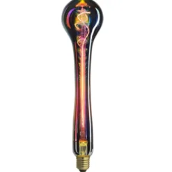 6 stk Unison Rainbow Drop E27 globepære, 1800K, 4W