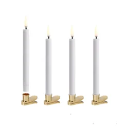 12 stk Uyuni juletræslys, 4-pak