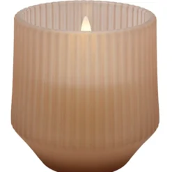 4 stk Uyuni LED duftlys, beige