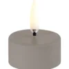 12 stk Uyuni LED fyrfadslys, batteri, beige