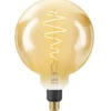 2 stk Wiz E27 globepære, 2000K-5000K, 6W, Ø20 cm