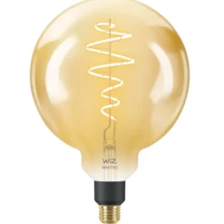 2 stk Wiz E27 globepære, 2000K-5000K, 6W, Ø20 cm